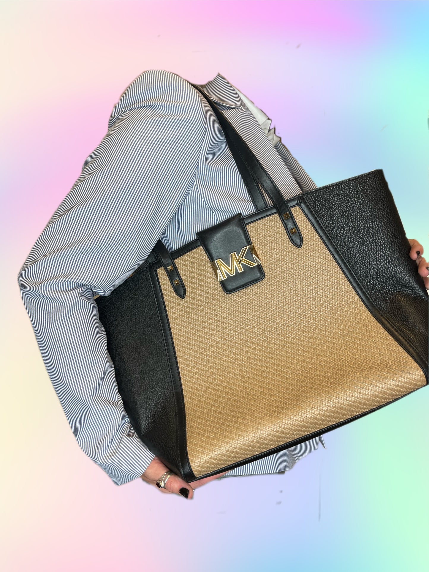 Michael Kors Woven Carryall